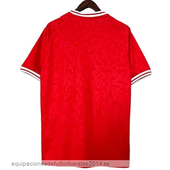 Nuevo Tailandia 1ª Camiseta Dinamarca 2024 Rojo Baratas